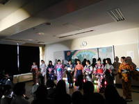 ３年被服コースのファッションショー